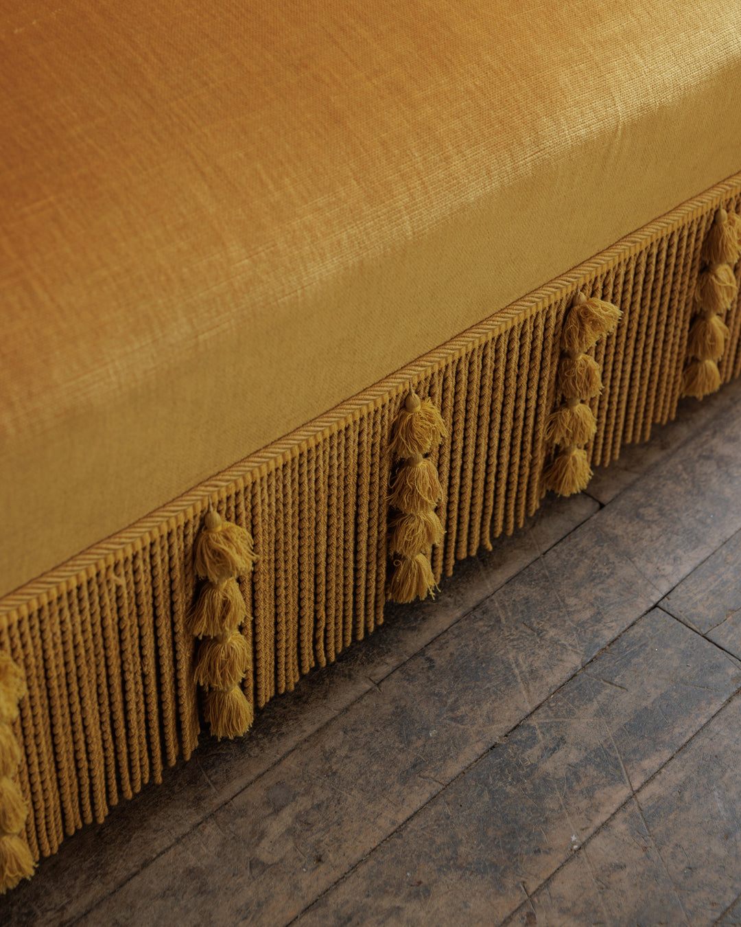 Napoleon III Mustard Loveseat