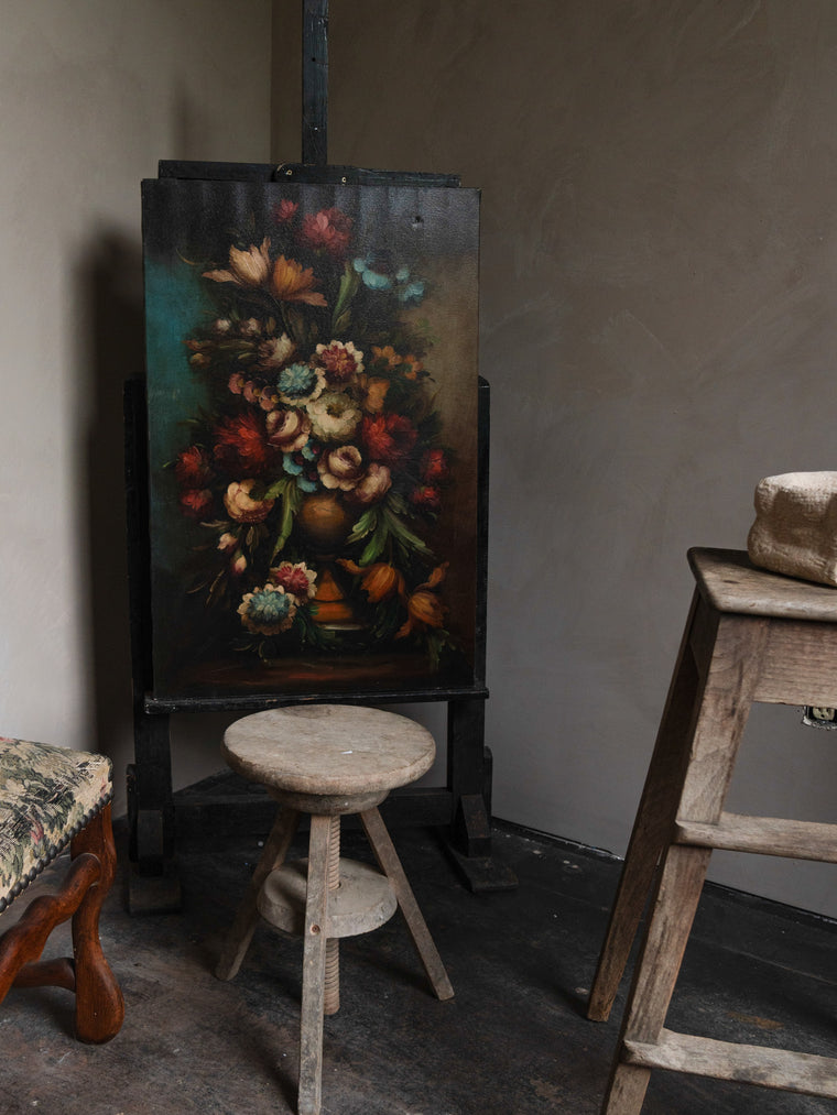 Oil on Canvas Still Life Bouquet