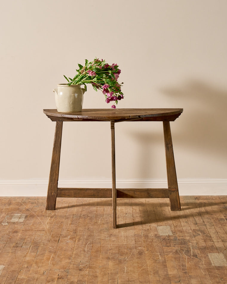 Spanish Demi Lune Table