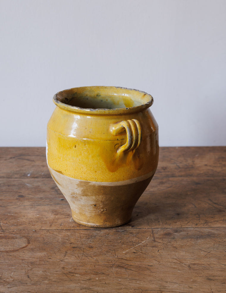 Yellow Confit Pot - Small