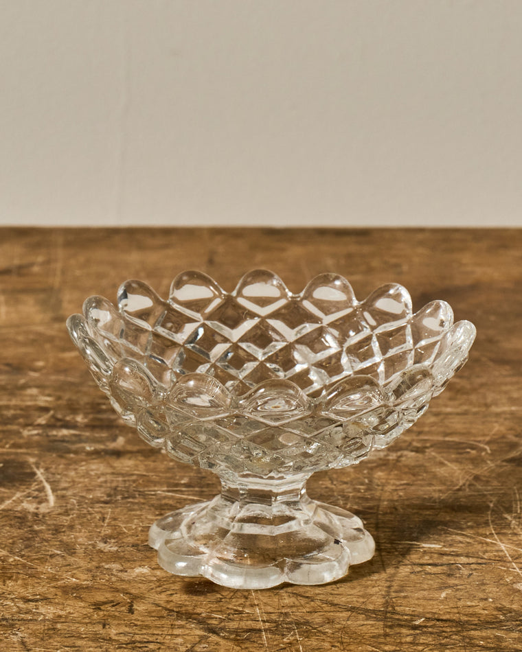 Mini Glass Pedestal Dish
