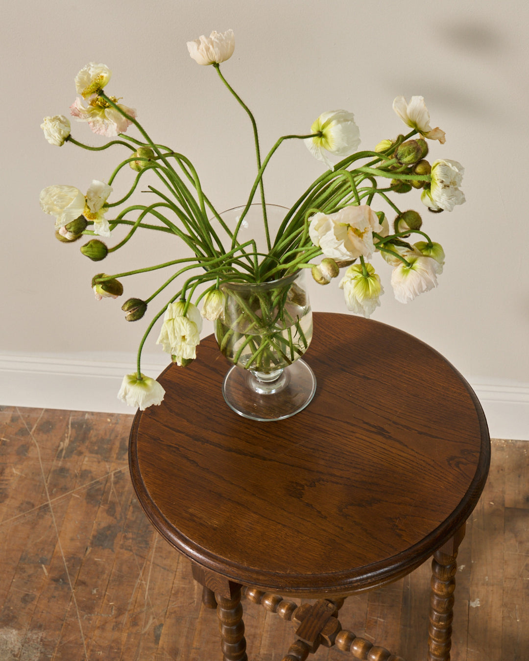 19th c. Bobbin Side Table