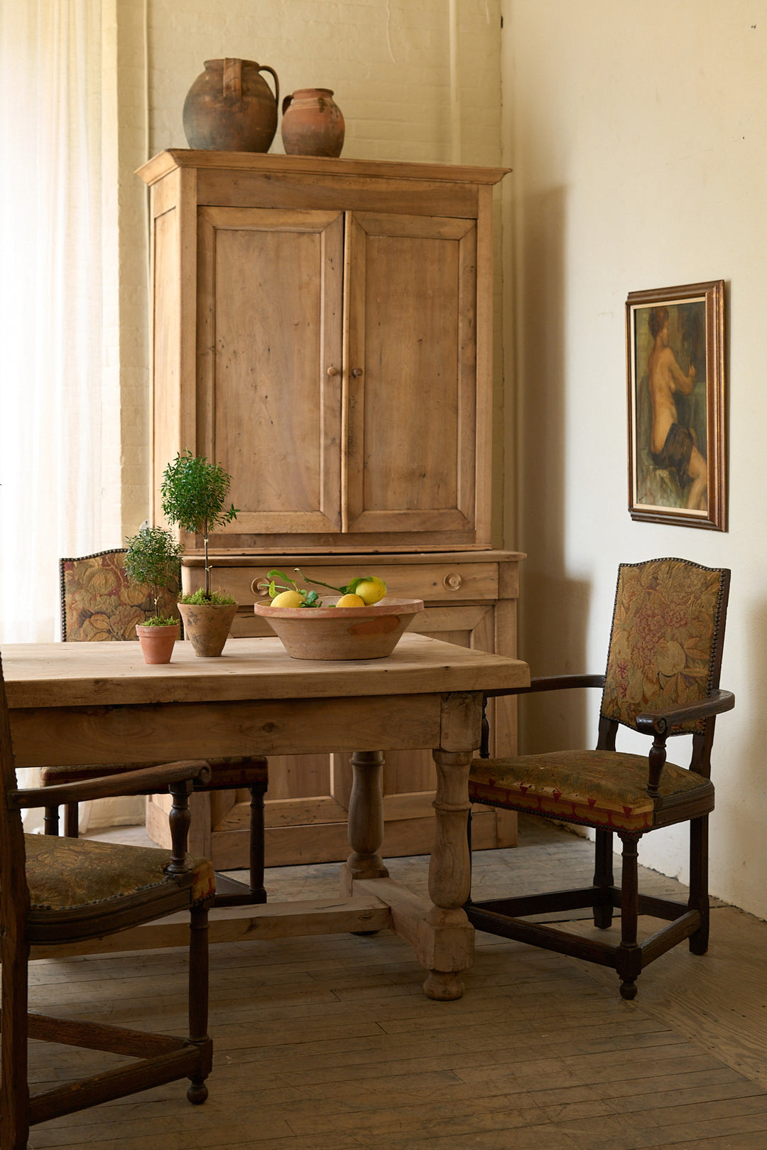 French Oak Cupboard