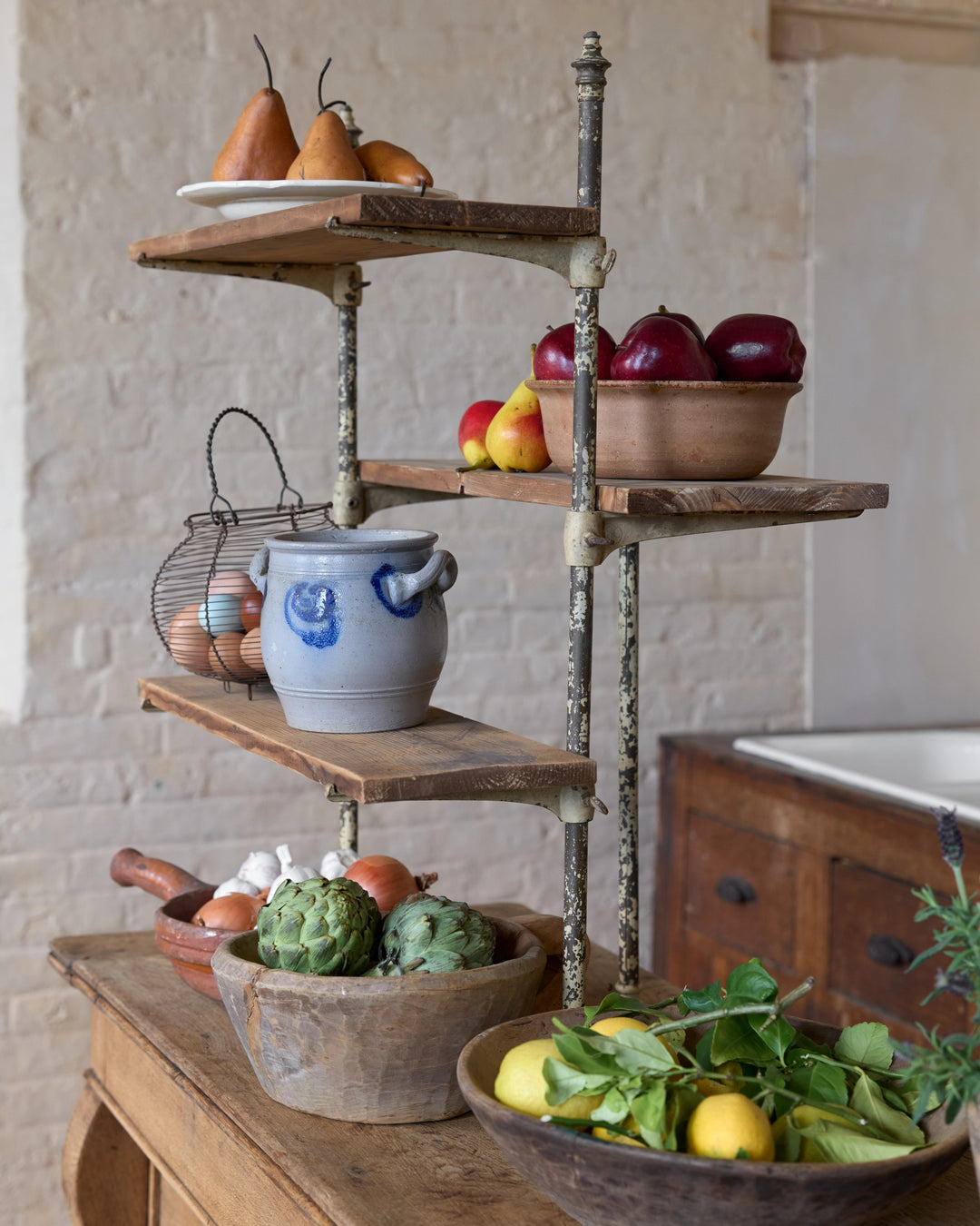 Rare 19th c. Kitchen Island