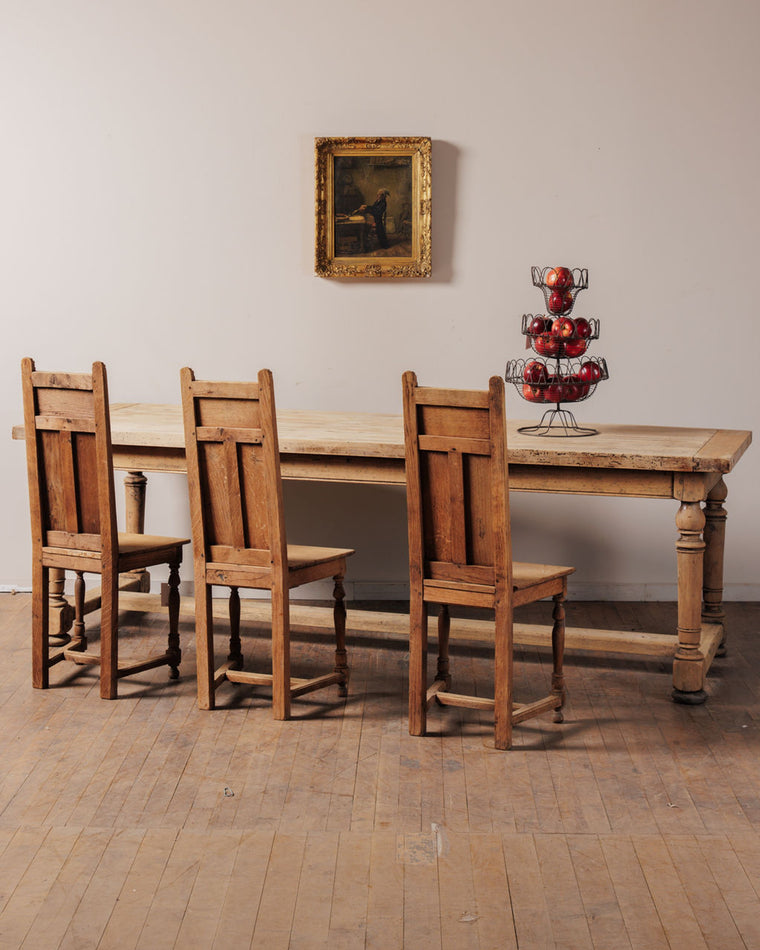 19th c. Beechwood Farm Table