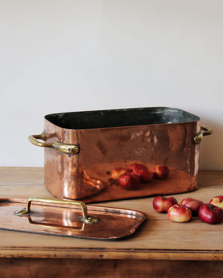 Antique Copper Pot - Large