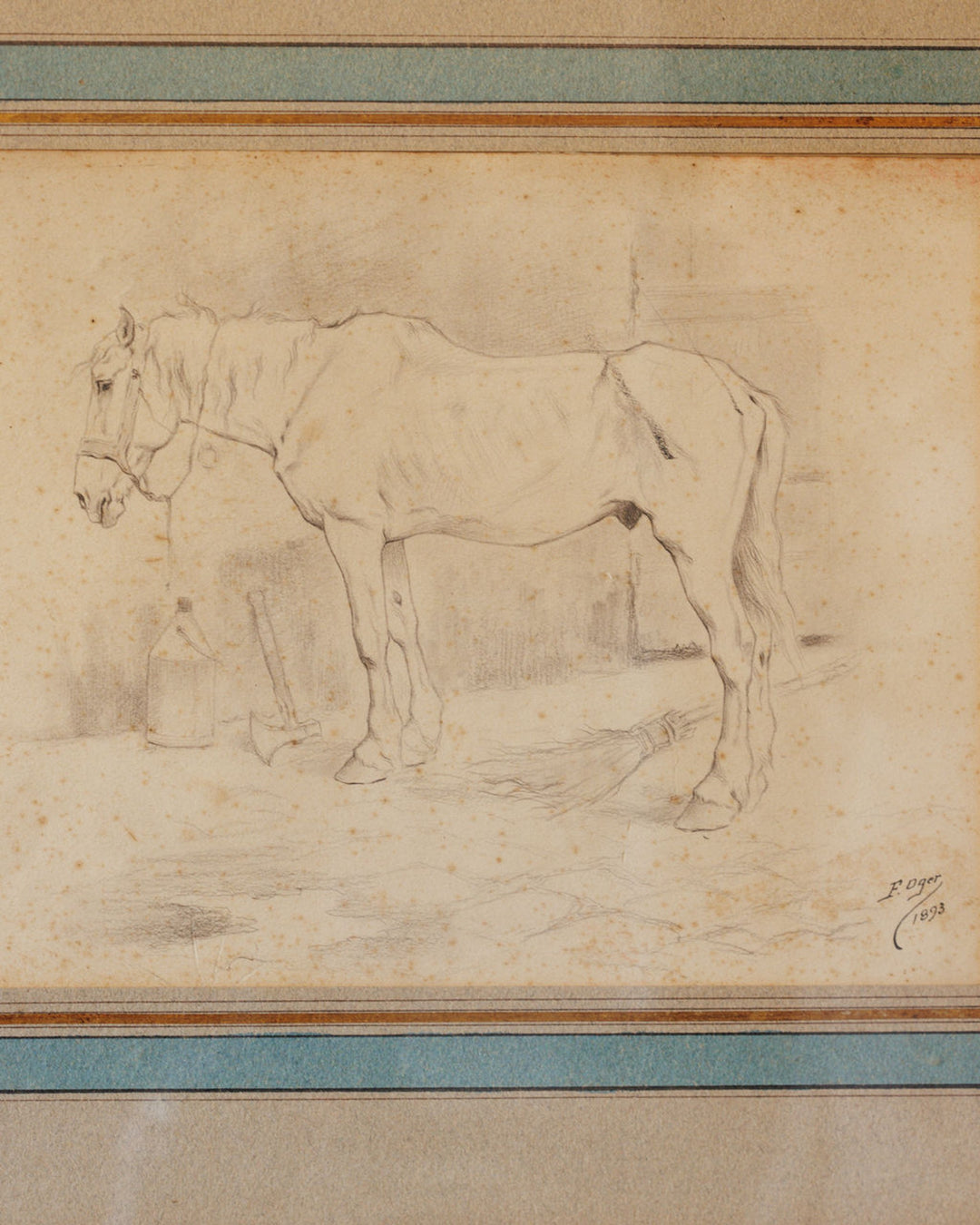 Le Cheval Sketch Artwork