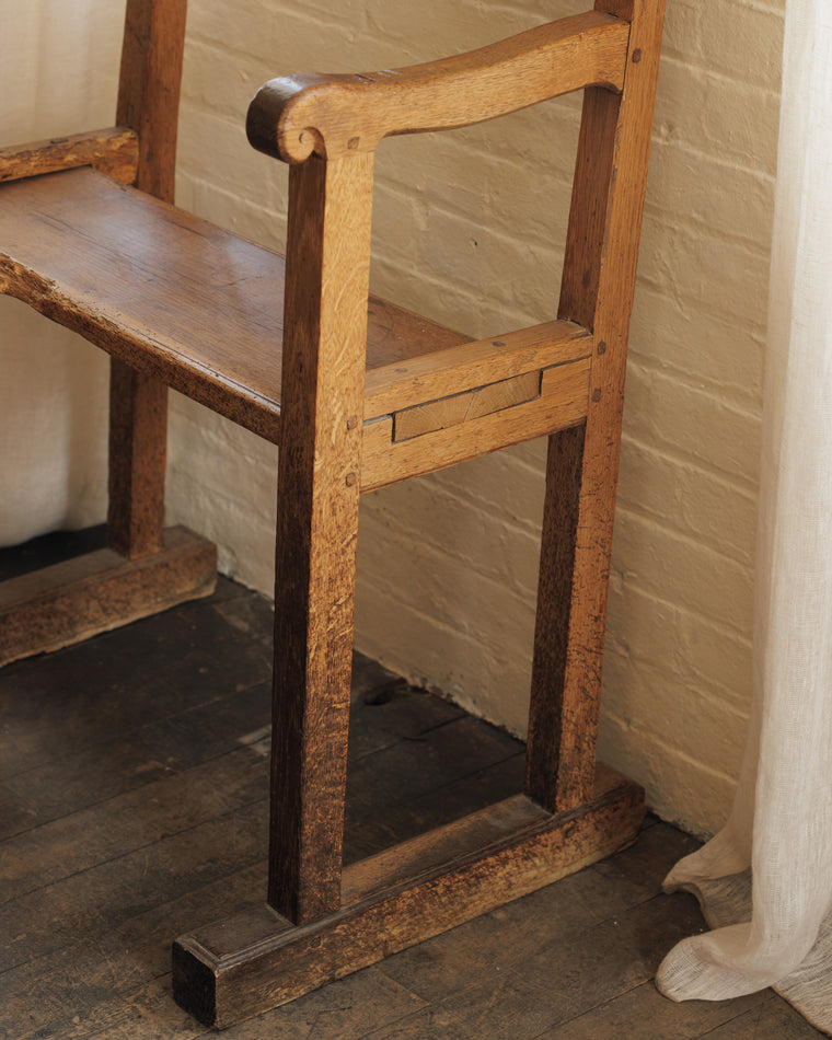 Oak Monastery Chair