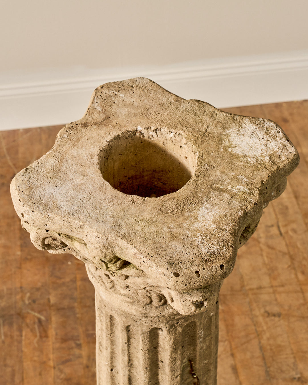 19th c. Cast Pedestal