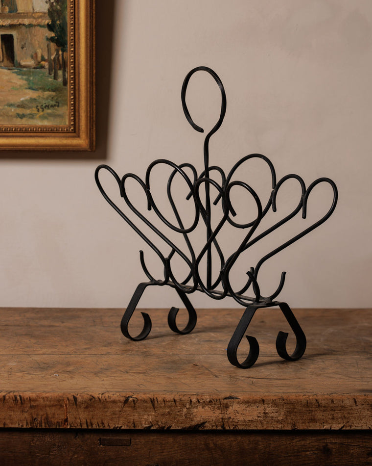 French Fire Log Holder