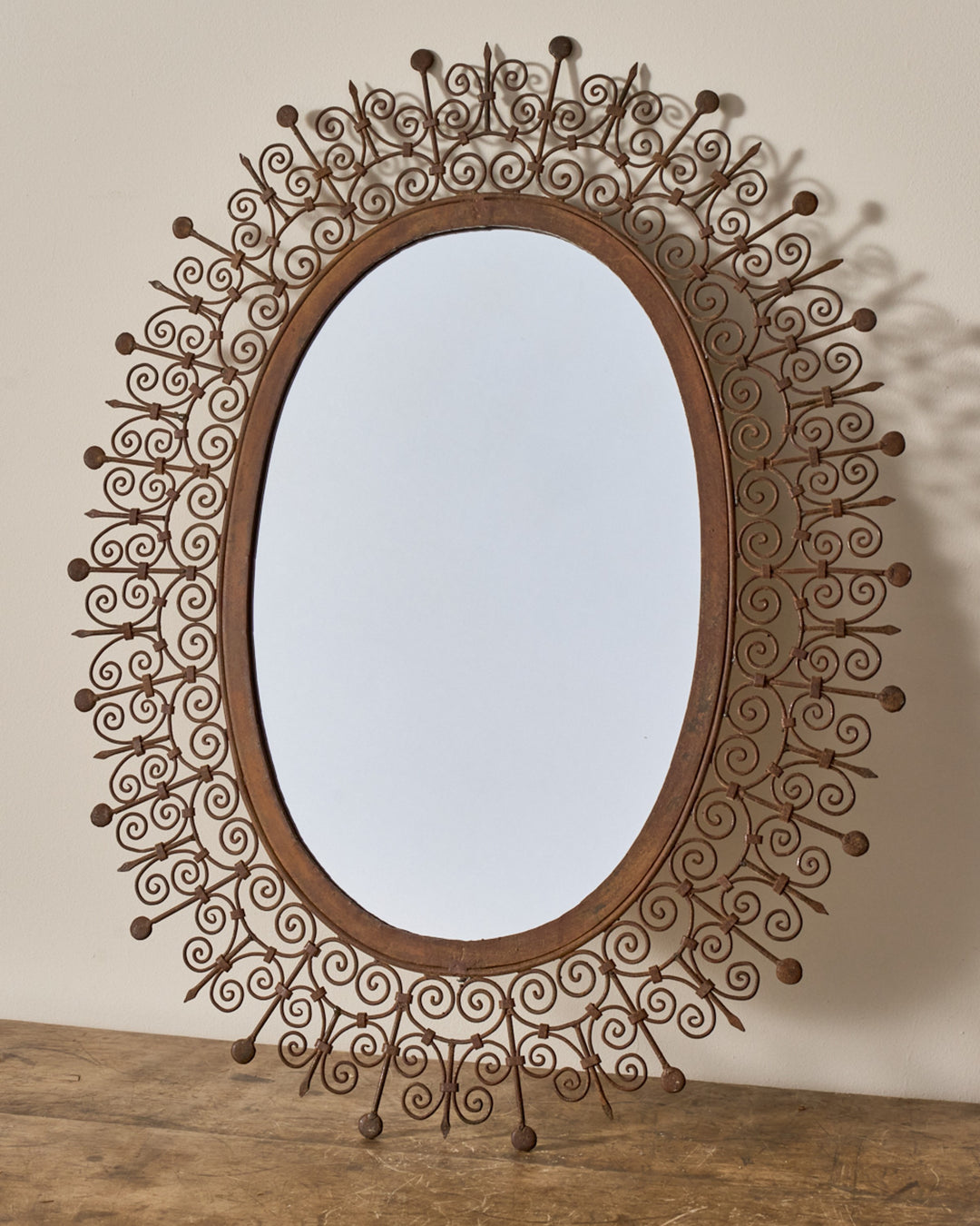 Wrought Iron Mirror