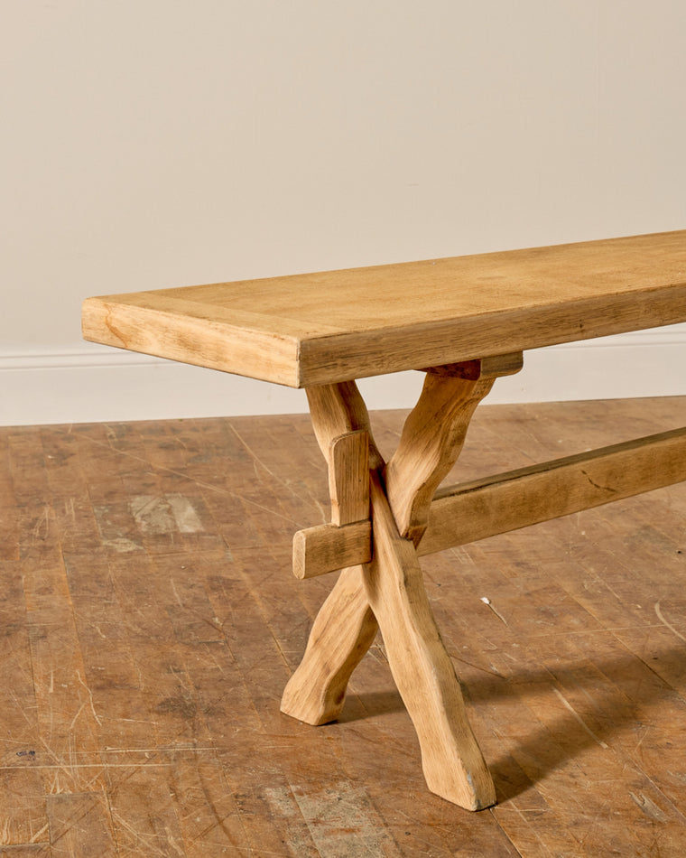 French Oak Bench