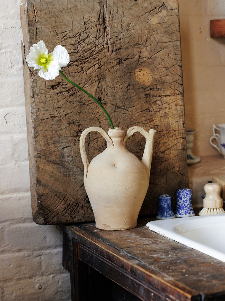 French Terracotta Water Jug