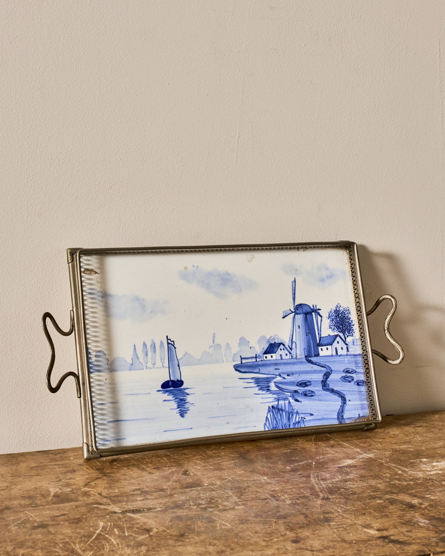 Delft Tile Serving Tray