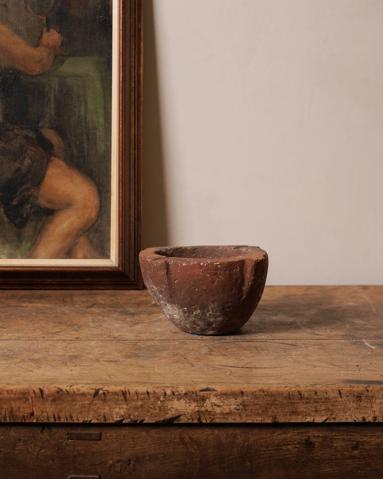 Spanish Red Stone Mortar - 2