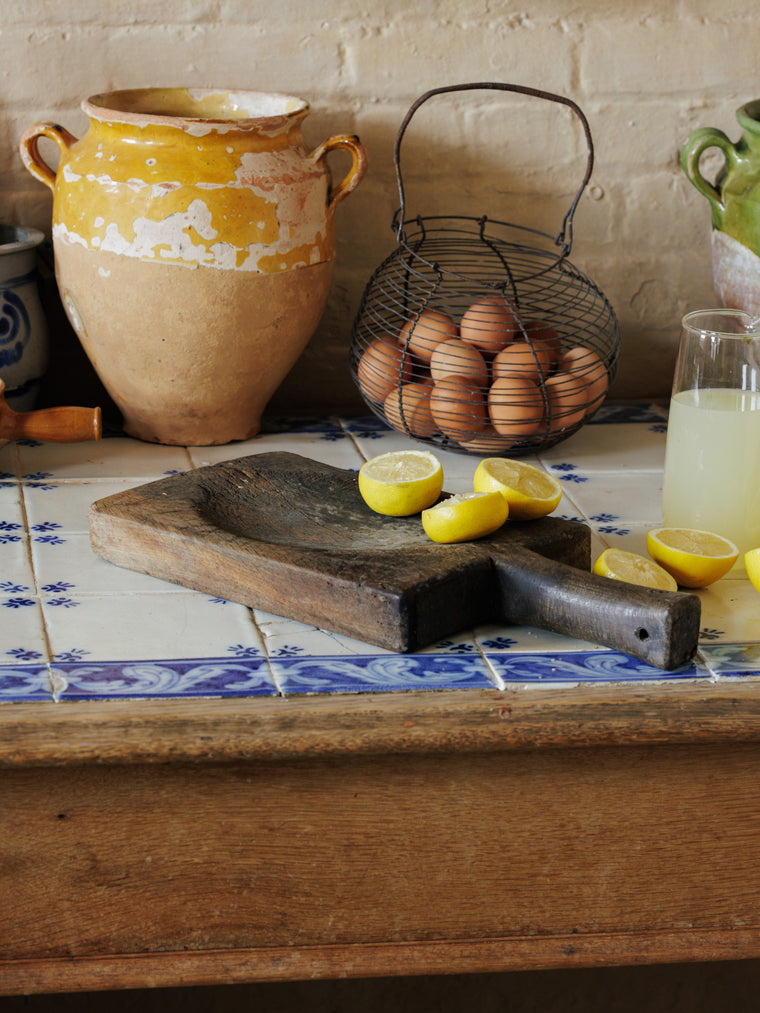 Yellow Confit Pot