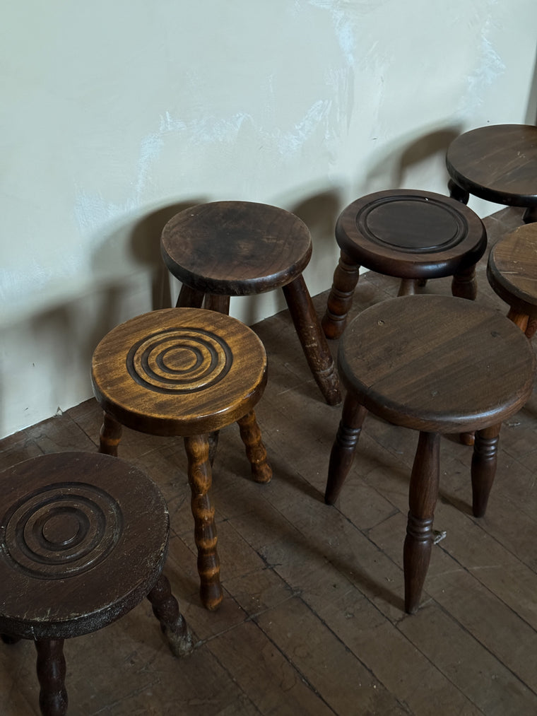 French Tripod Stool