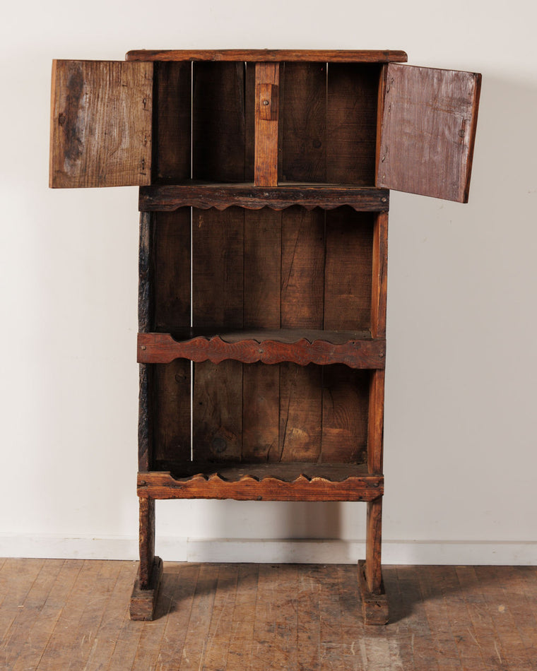 19th c. French Alps Cupboard