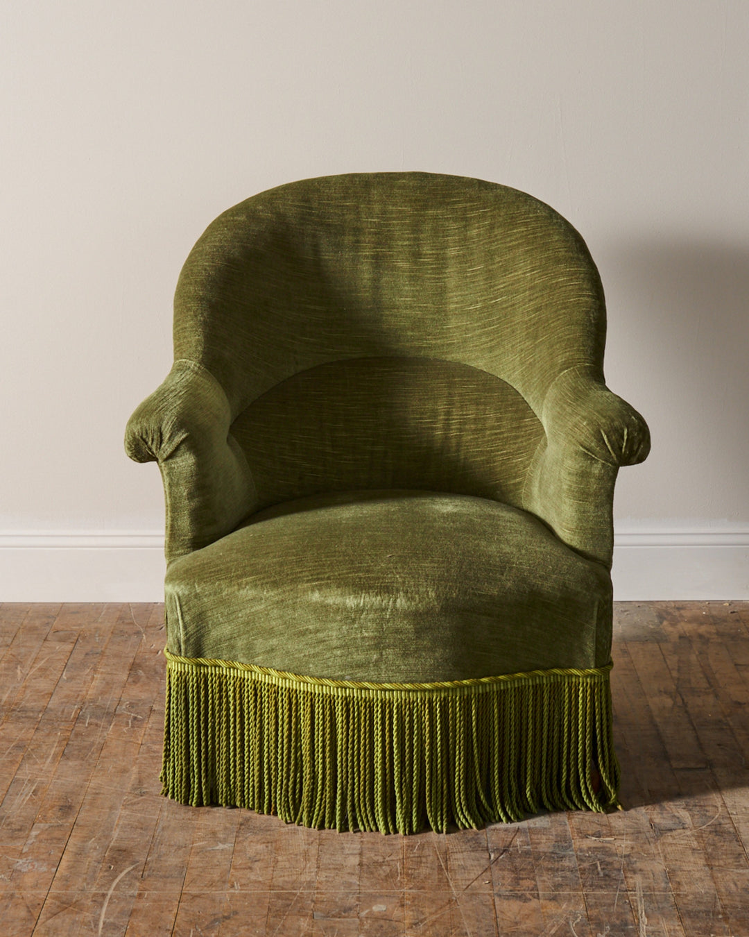 Napoleon III Green Armchair