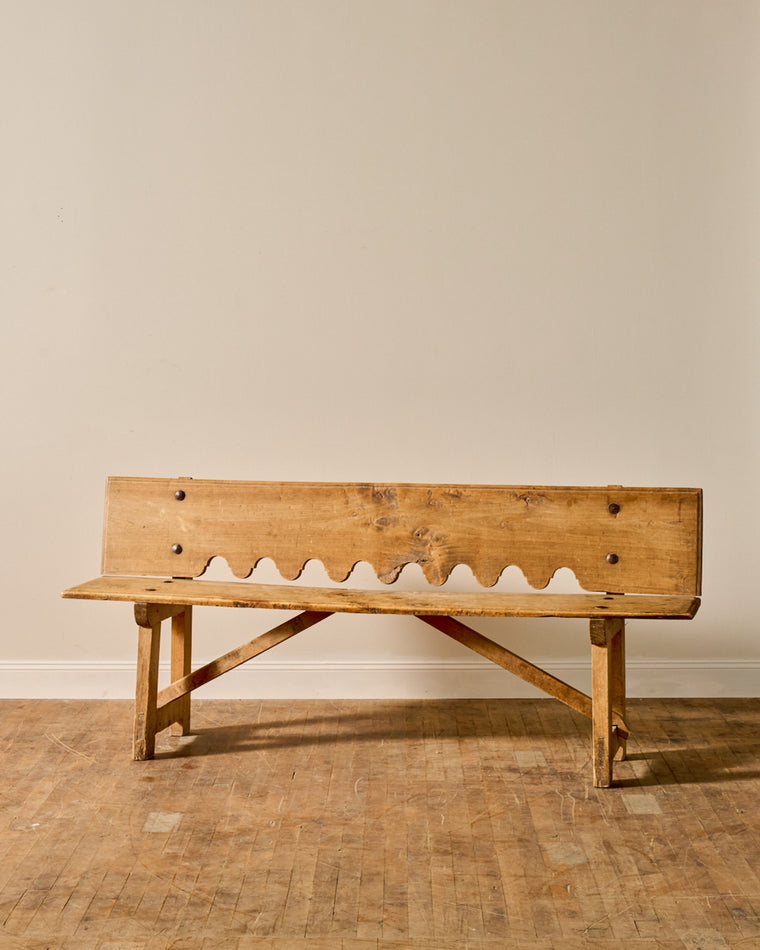Spanish Scallop Bench