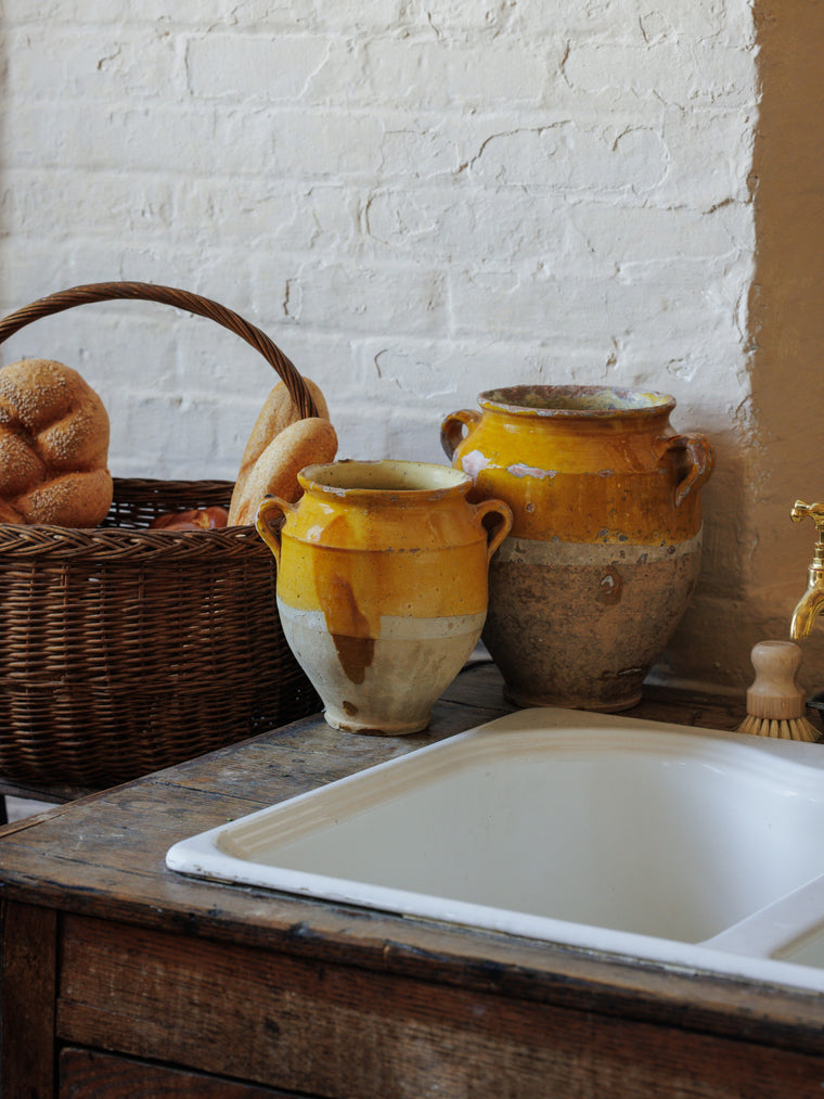 Yellow Confit Pot - Drip