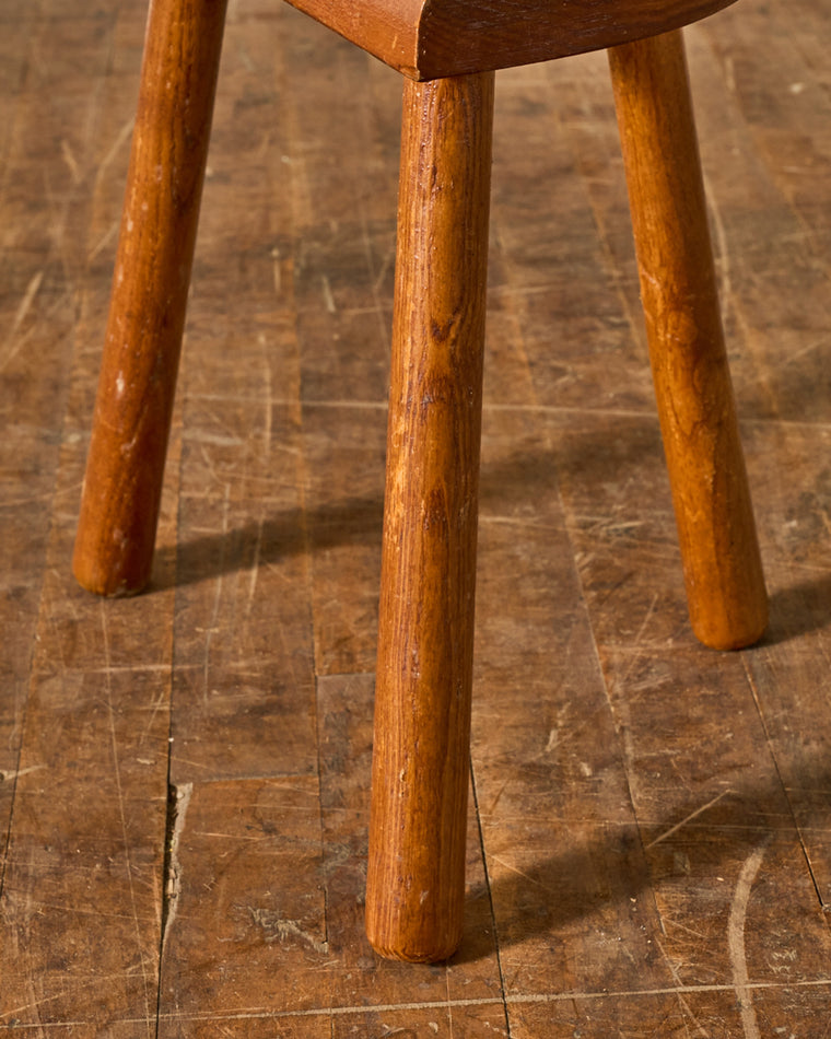French Demi Lune Stool