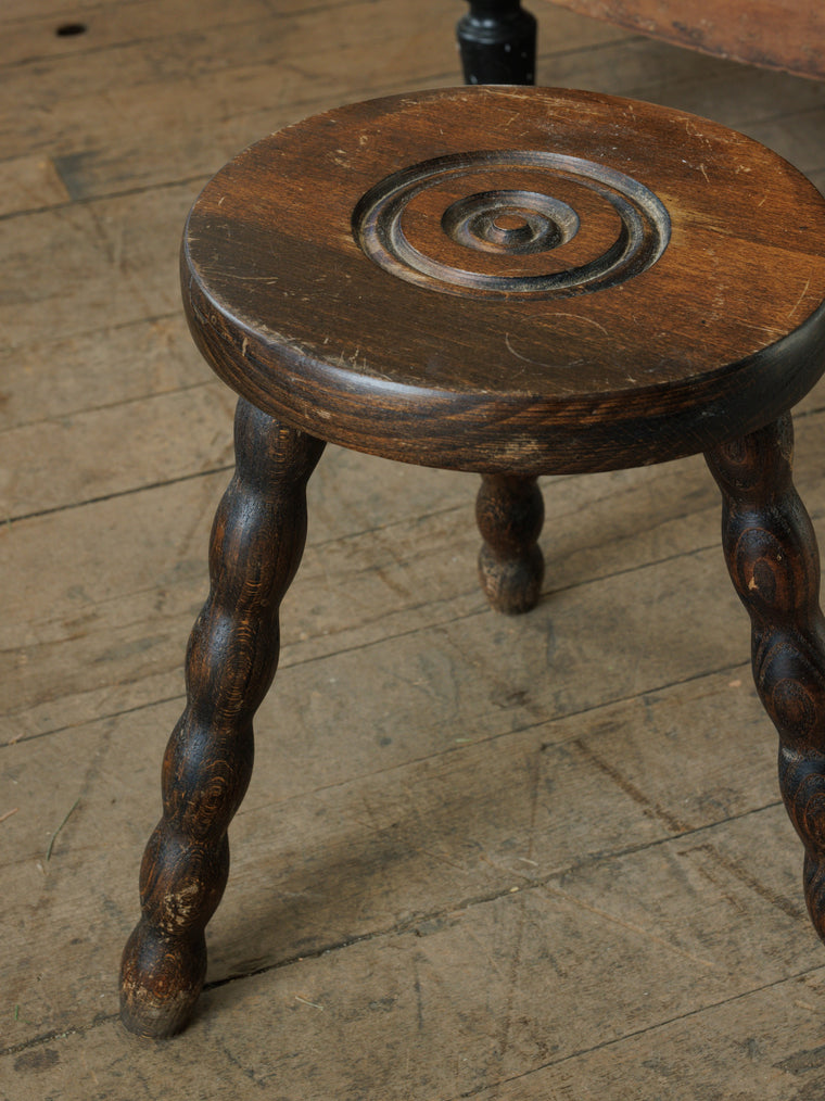 French Swirl Stool