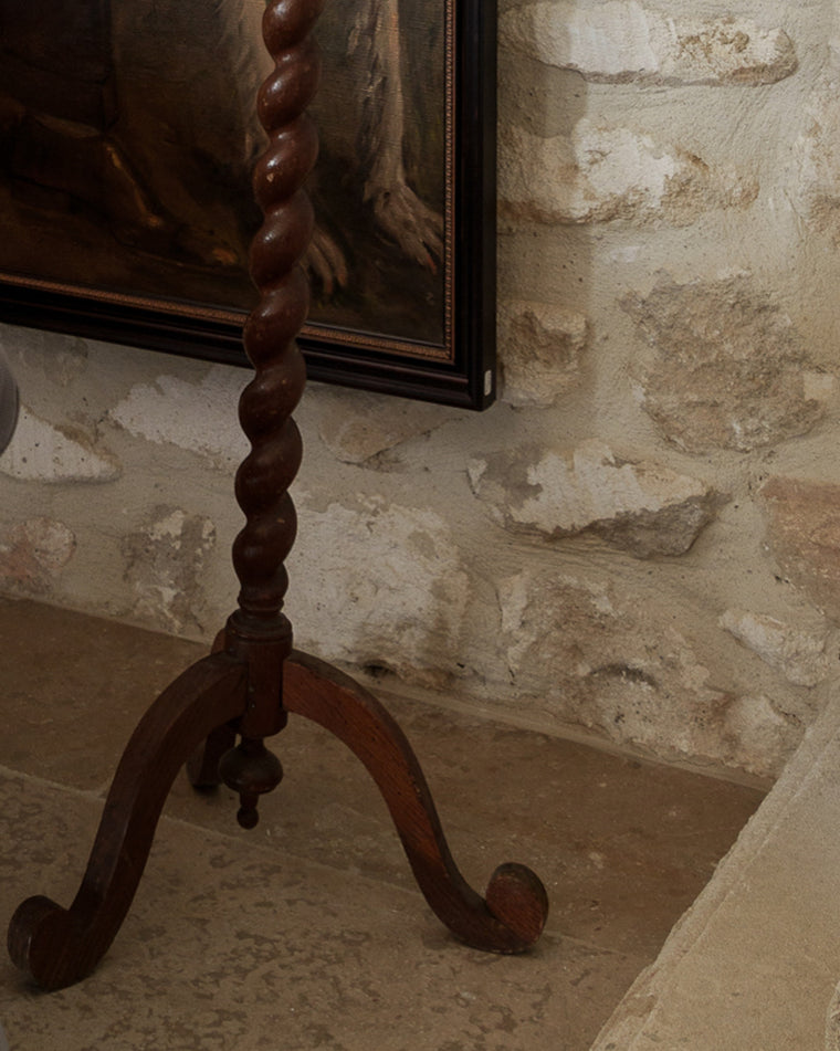Barley Twist Pedestal Table