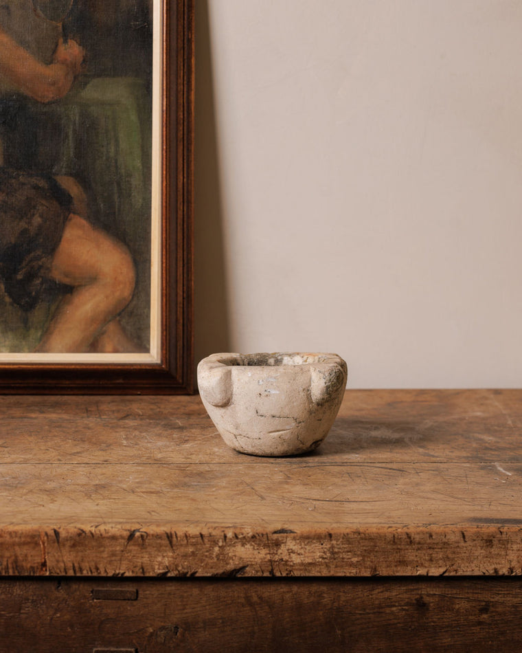 Patina Spanish Marble Mortar - 6