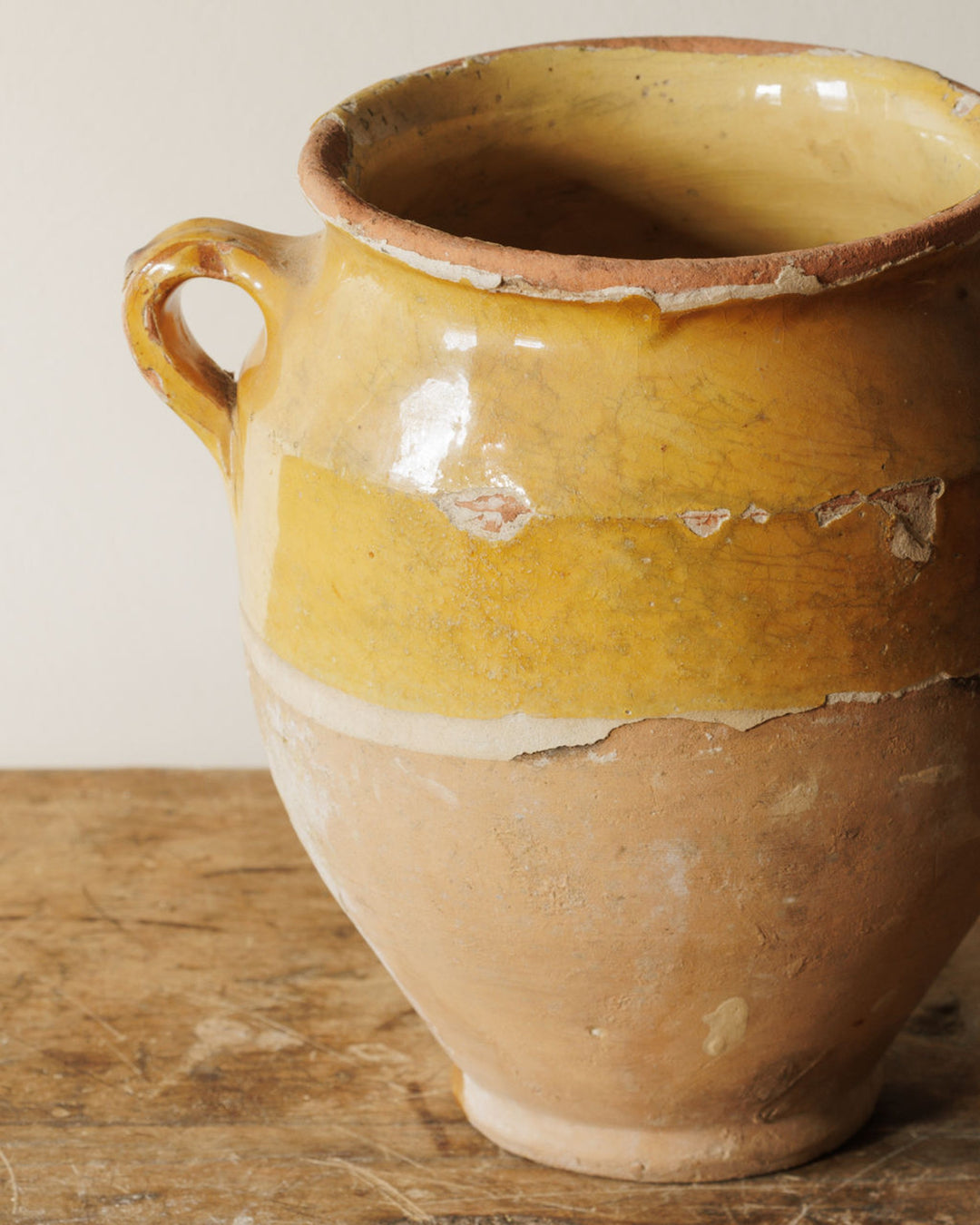 Petit Yellow Confit Pots