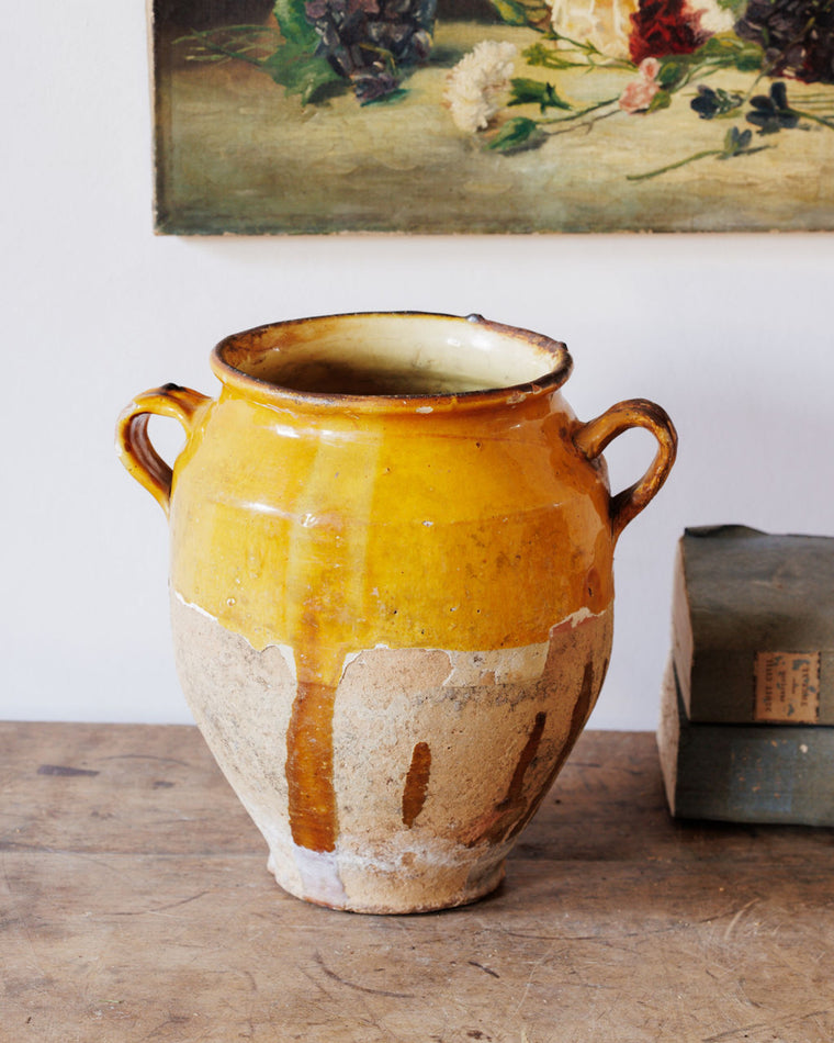 Yellow Confit Pot - II
