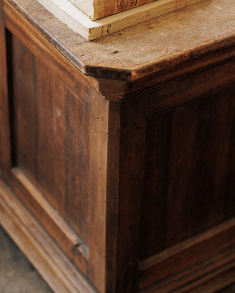 Antique Wood Pedestal