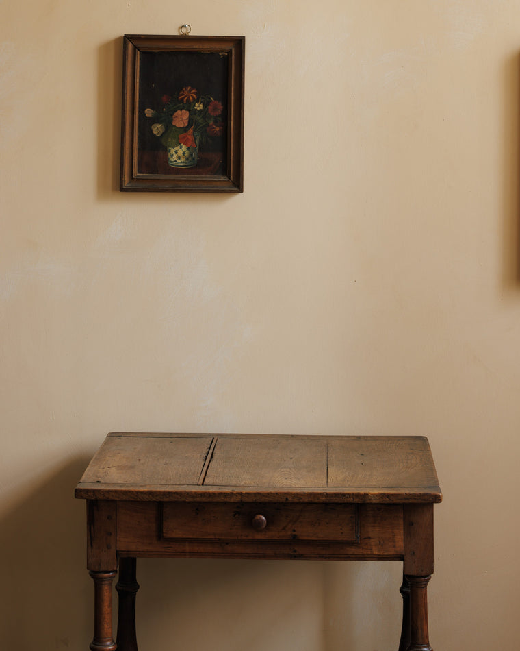 Antique Framed Flower Painting
