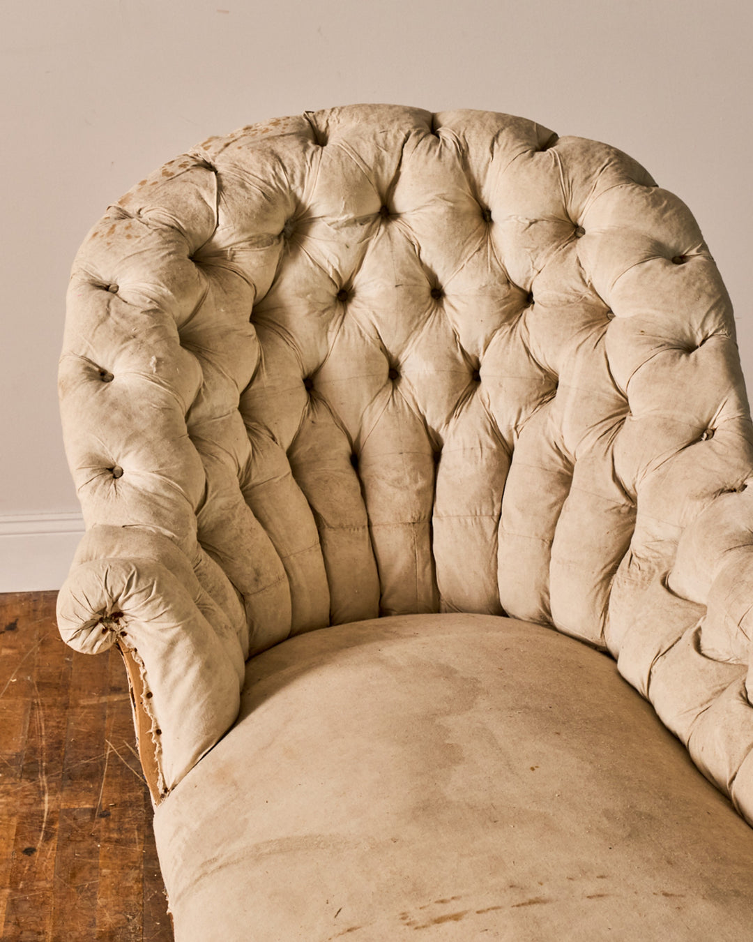 19th c. French Napoleon III Chaise