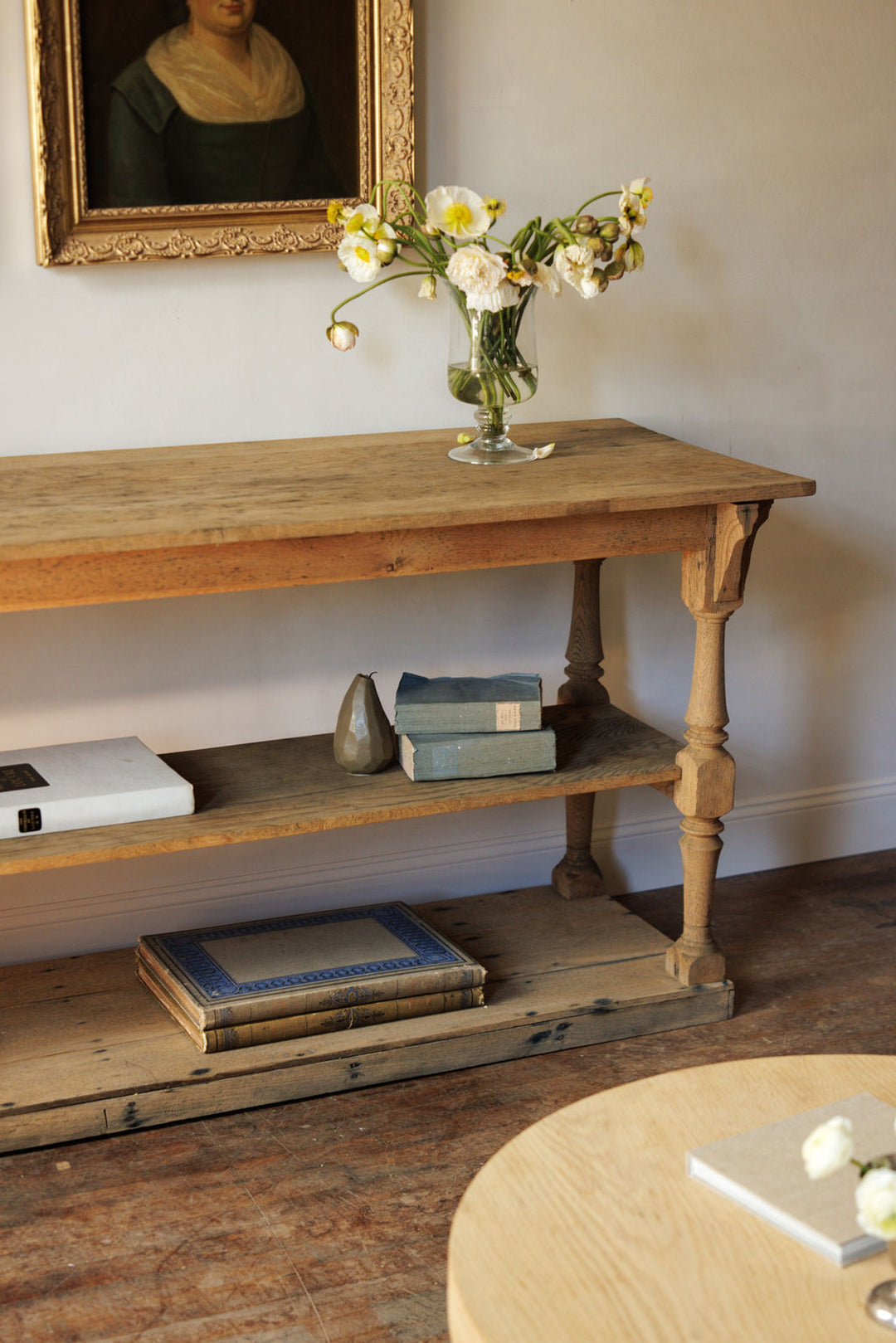 Oak Drapers Table