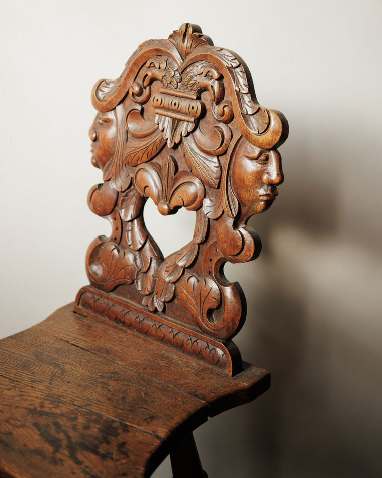 Carved Alsace Chair