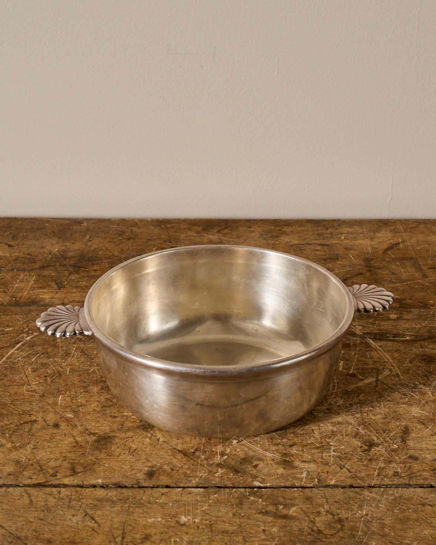 Silver Shell Dish