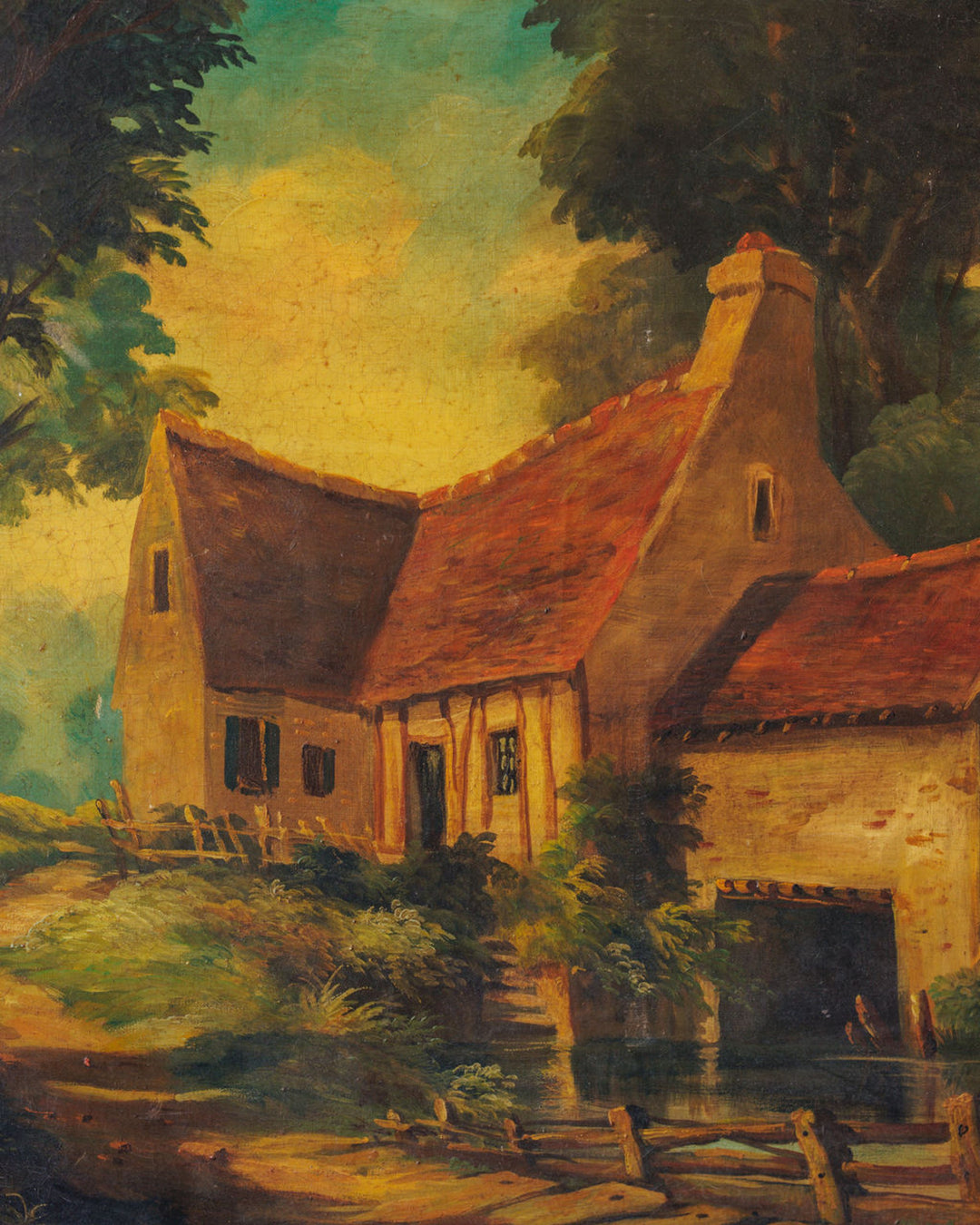 The Village Oil Artwork