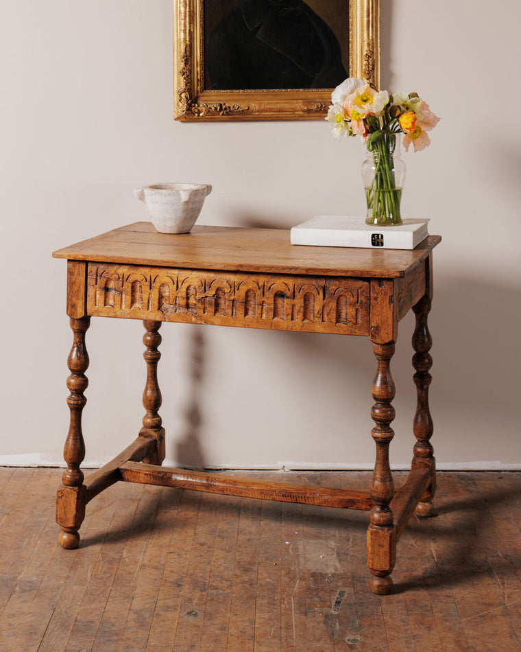 19th c. Chestnut Desk