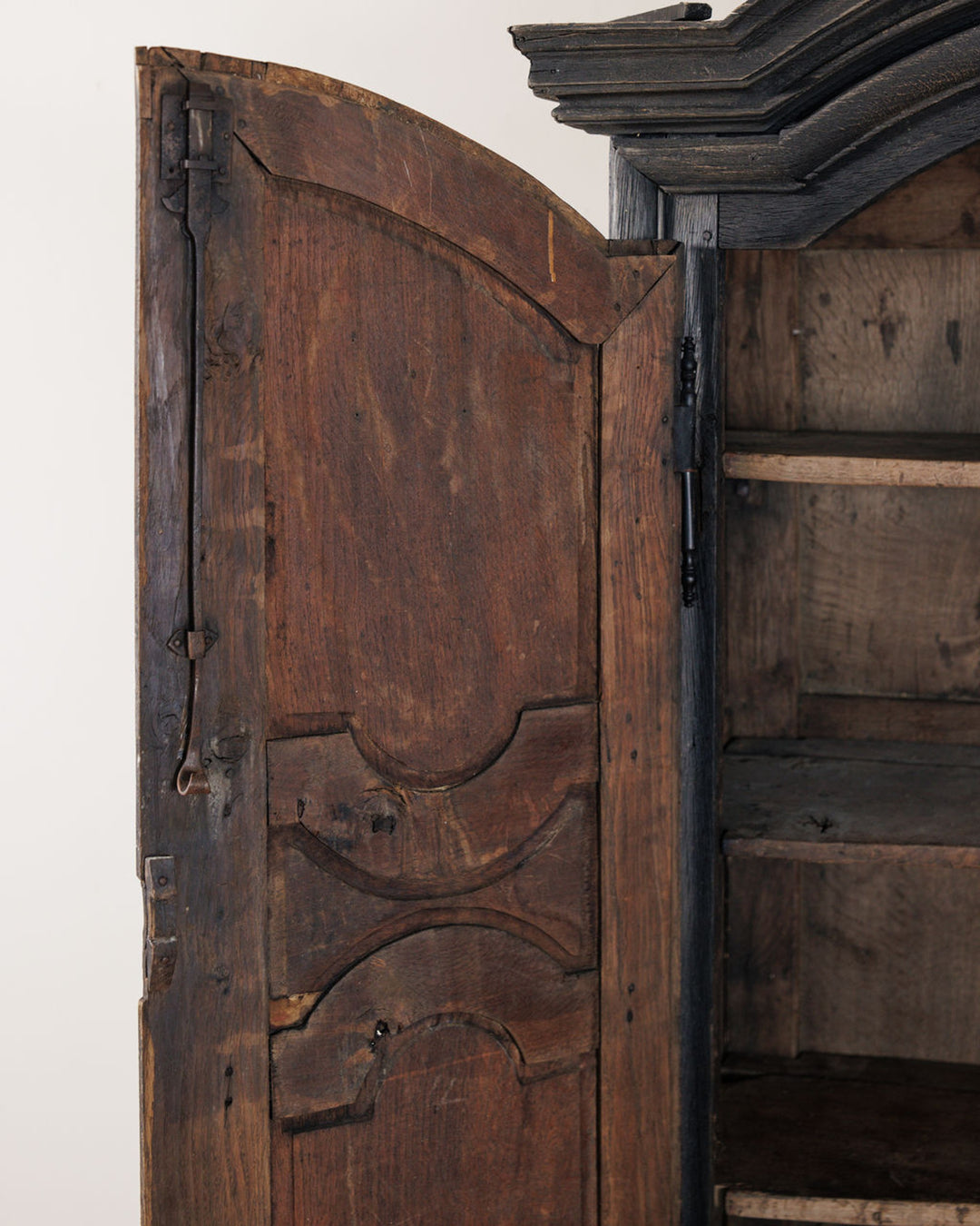 Rare French Oak Armoire