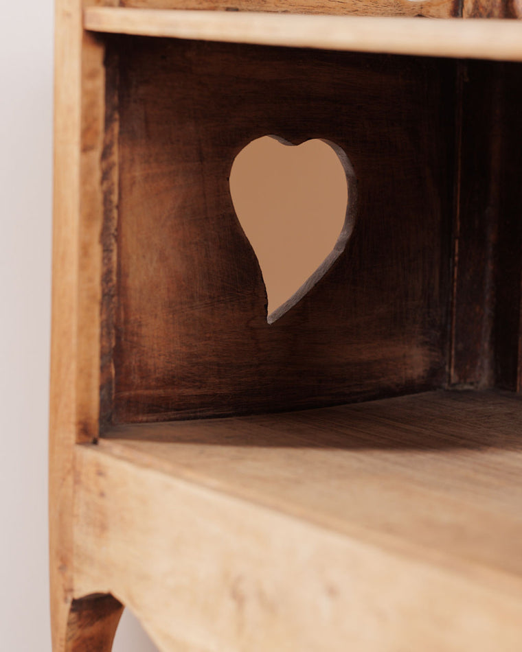 Oak Bedside Table Set
