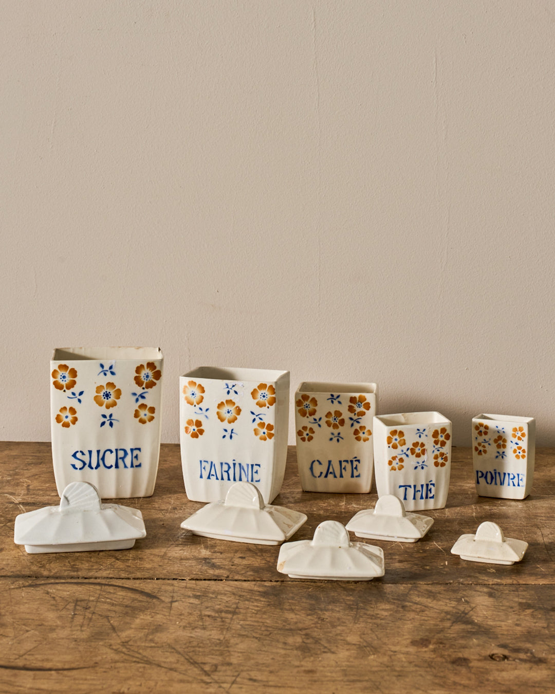 French Canister - Set of 5