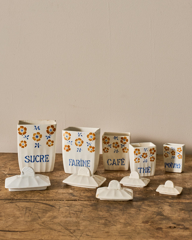 French Canister - Set of 5