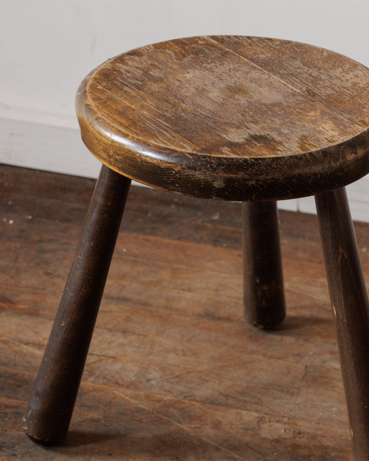 Midcentury Tripod Stool