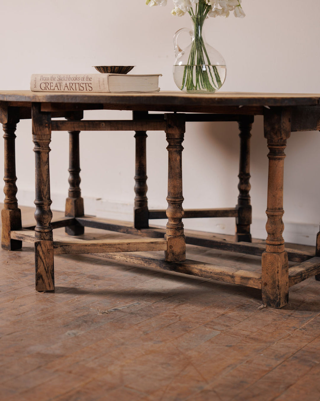 19th c. Gateleg Coffee Table