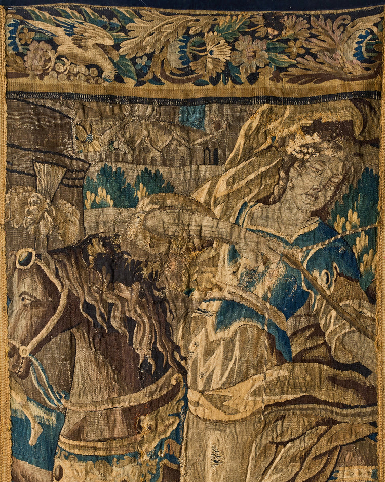 17th c. Chateau Aubusson Tapestry