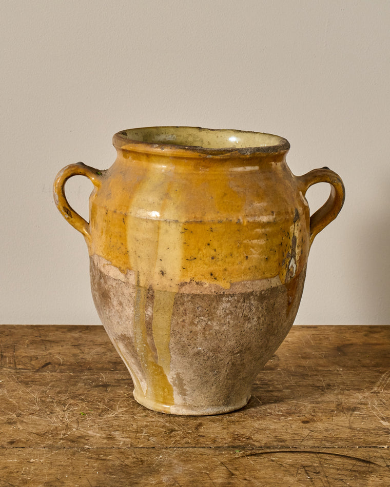 Yellow Confit Pot - II