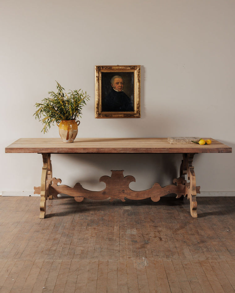 Rare 19th c. Spanish Dining Table