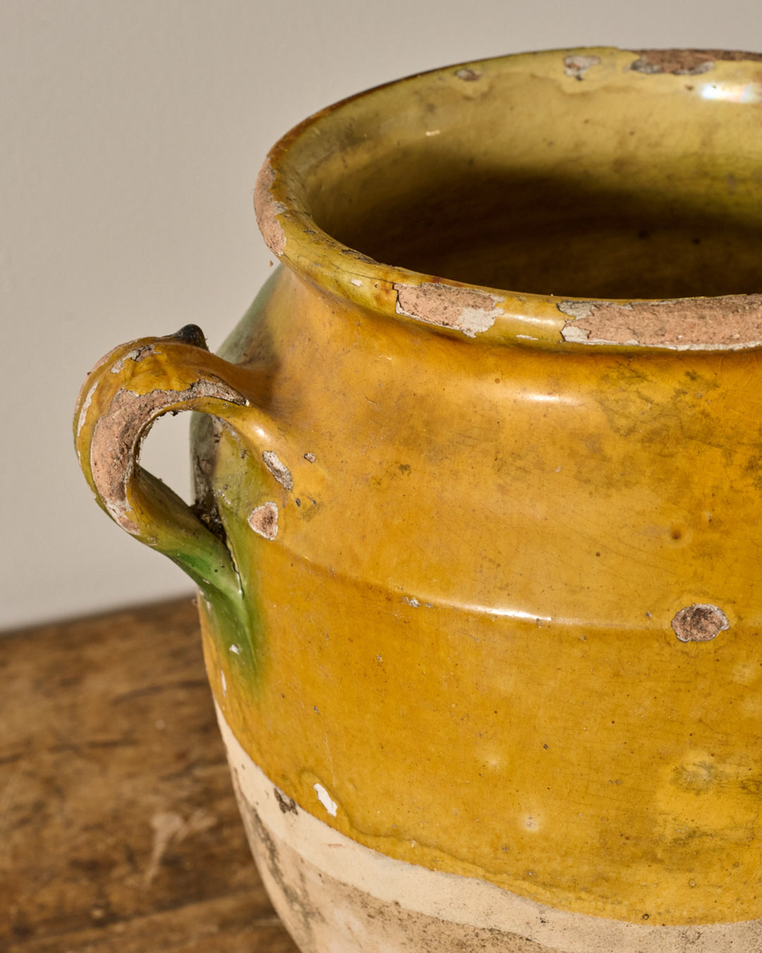 Rare Yellow Confit Pot- III