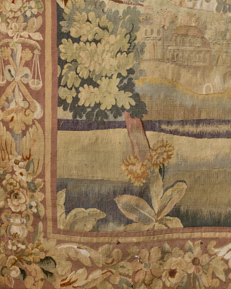 18th c. Chateau Tapestry